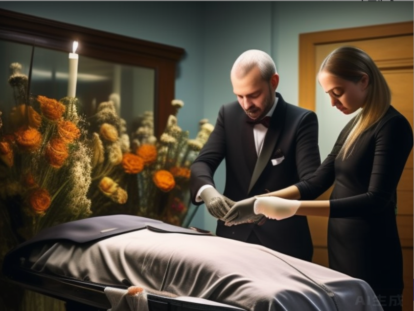 安居区遗体运输整理